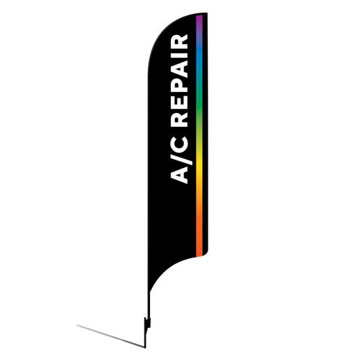 [None] 15' Caliber Auto Care A/C Repair AdverSail Flag Kit